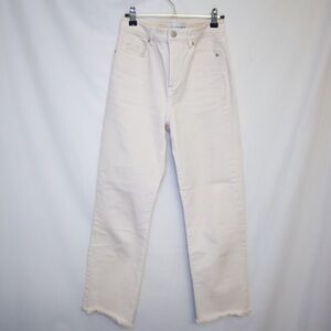 Off white Loft jeans - The Straight Crop